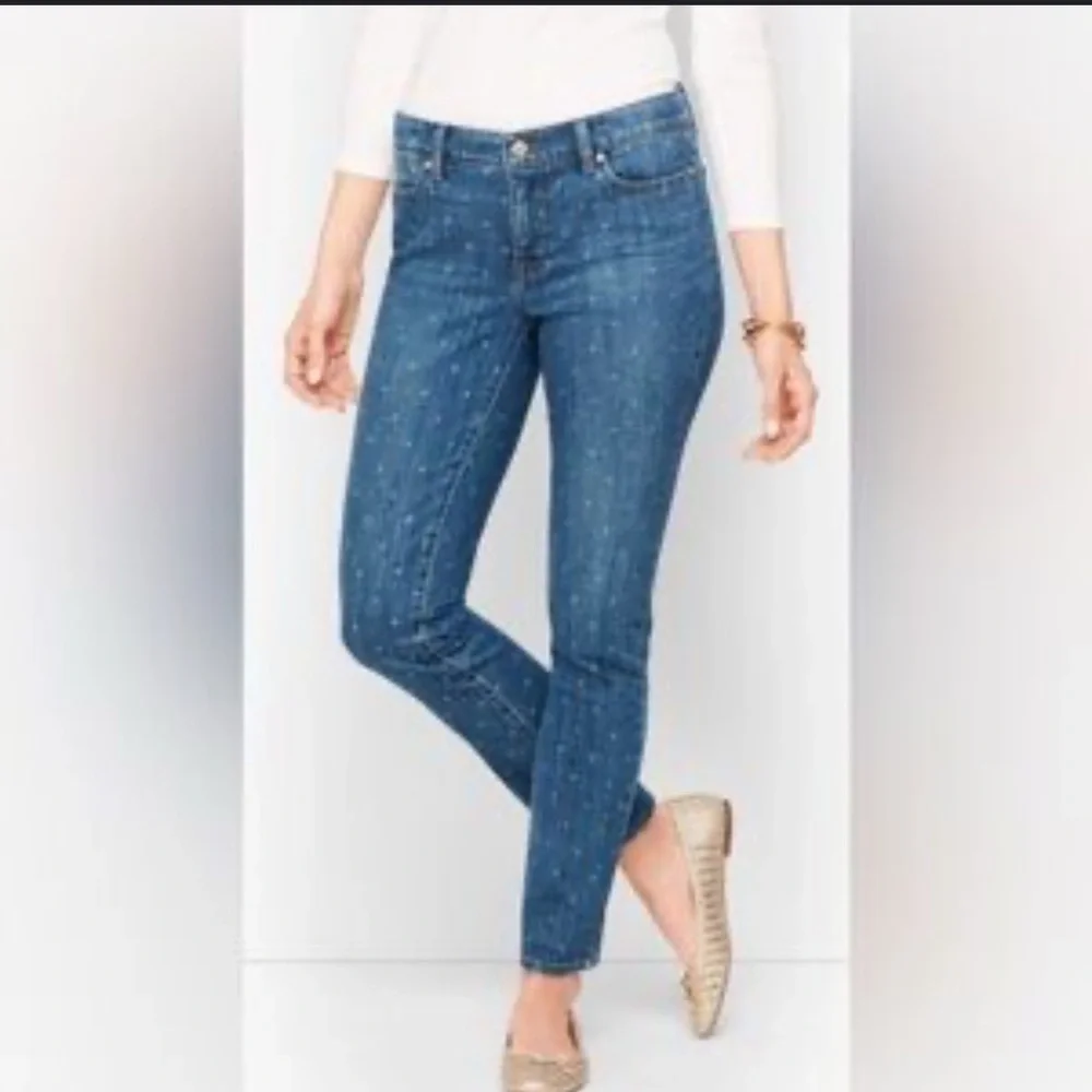 Talbots Blue Skinny Jeans Modern Fit - Picture 1 of 7